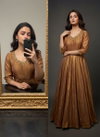 Tew Space Silk Handwork Gown Wholesale Clothing Distributors In India